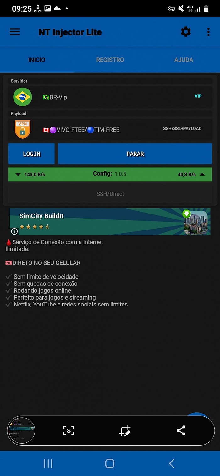 App INTERWEBNET